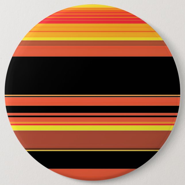 SUNSET ABSTRACT 6 CM ROUND BADGE (Front)