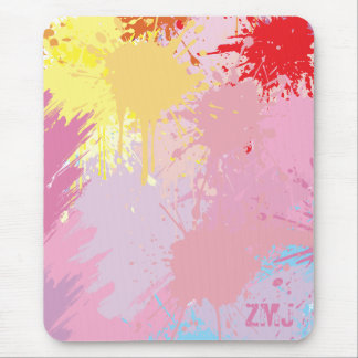 Sunset Abstract Art by ZMJ Mouse Pad