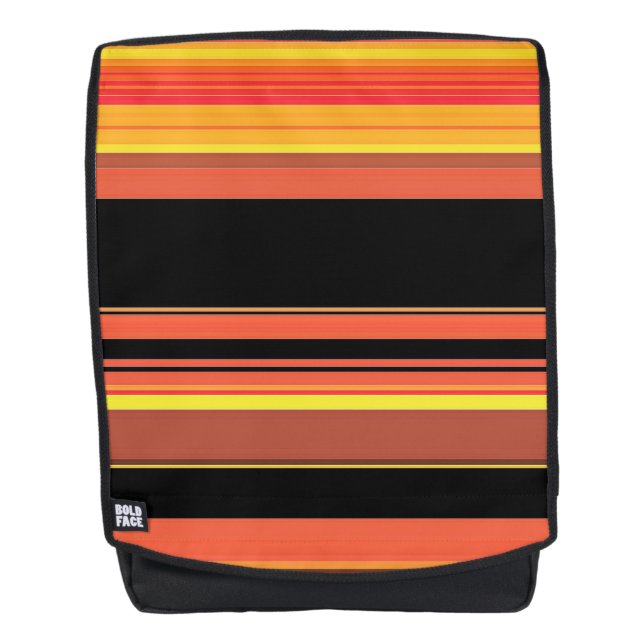 SUNSET ABSTRACT BACKPACK (Front)