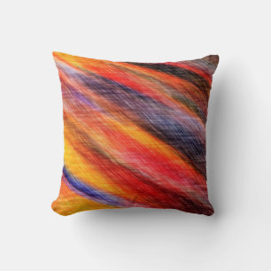 Sunset Abstract Colours 3 Cushion