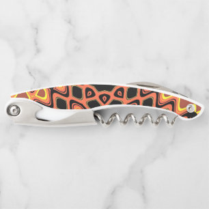 SUNSET ABSTRACT CORKSCREW