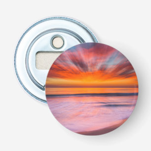Sunset abstract from Tamarack Beach Bottle Opener