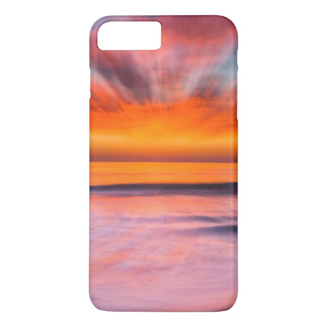Sunset abstract from Tamarack Beach Case-Mate iPhone Case (Back)