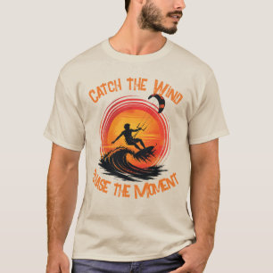 Sunset Air Rush Kitesurfing Sunset T-Shirt