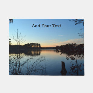 Sunset 'Almost Gone' by Shirley Taylor  Doormat