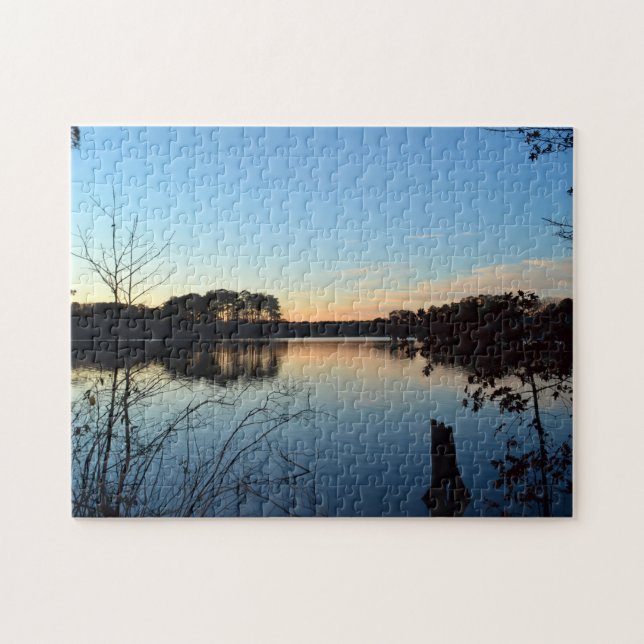 Sunset 'Almost Gone' by Shirley Taylor Jigsaw Puzzle (Horizontal)