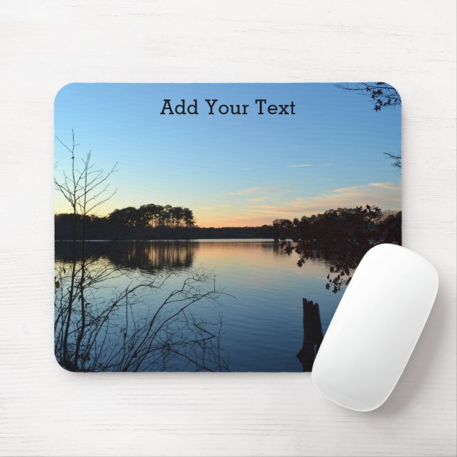 Sunset 'Almost Gone' by Shirley Taylor Mouse Pad (With Mouse)