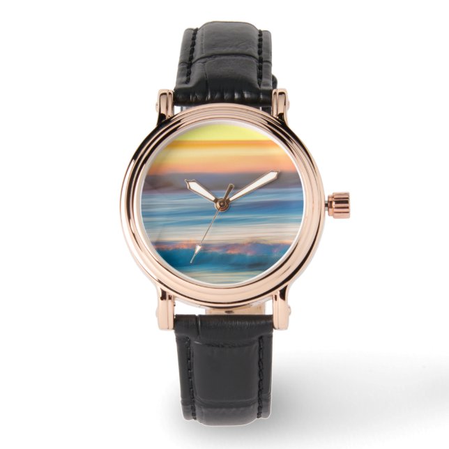 Sunset and Ocean | Cape Disappointment State Park Watch (Front)
