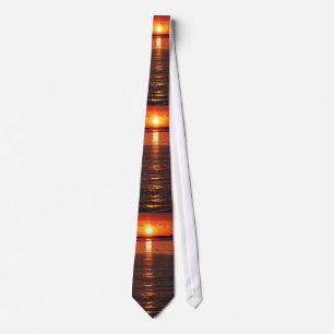 Sunset and Ocean Tie