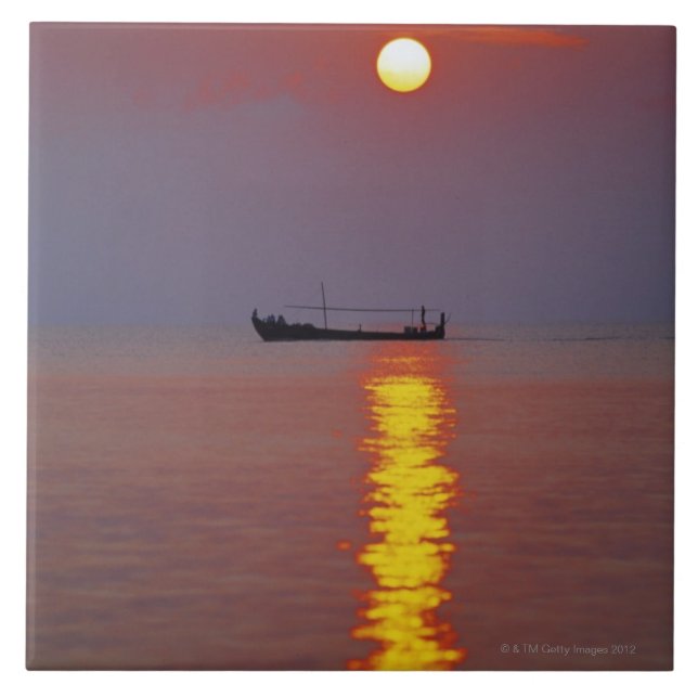 Sunset and Sea 2 Tile (Front)