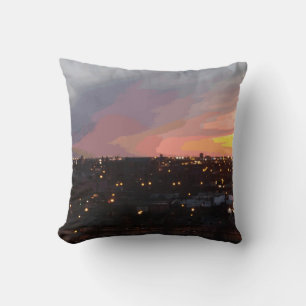 Sunset - April 6, 2018 7:34PM. Cushion