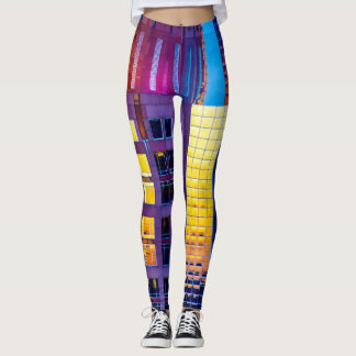 Sunset architecture leggings