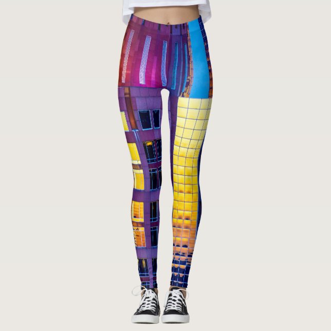 Sunset architecture leggings (Front)
