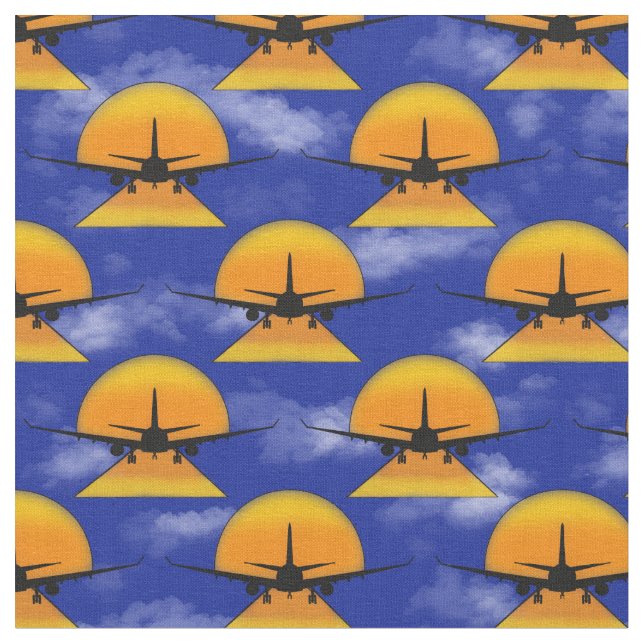 Sunset Arrival Fabric (Close Up)