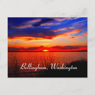 Sunset Art Postcard