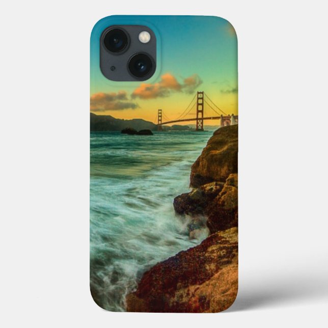 Sunset at Baker Beach Case-Mate iPhone Case (Back)