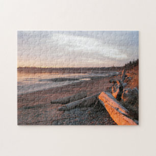 Sunset at Birch Bay Jigsaw Puzzle