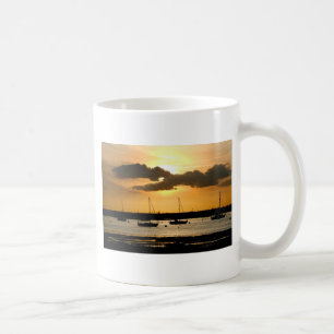 Sunset at Bosham Harbour, West Sussex, England. Coffee Mug