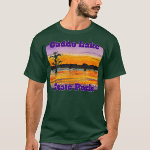 Sunset At Caddo Lake State Park Texas T-Shirt