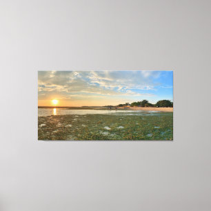 Sunset at Calatagan Canvas Print