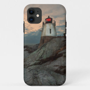 Sunset At Castle Hill Lighthouse Case-Mate iPhone Case