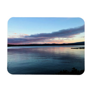 Sunset at Crescent Lake Magnet