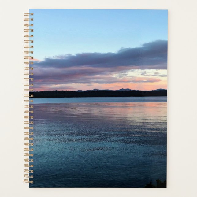 Sunset at Crescent Lake, OR Planner (Front)