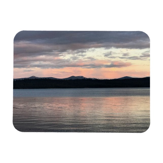 Sunset at Crescent Lake, Oregon Magnet (Horizontal)
