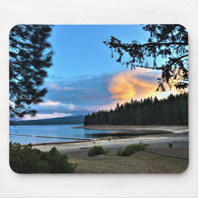 Sunset at Crescent Lake, Oregon Mouse Pad (Front)