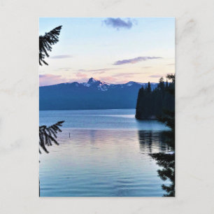 Sunset at Crescent Lake, Oregon Postcard