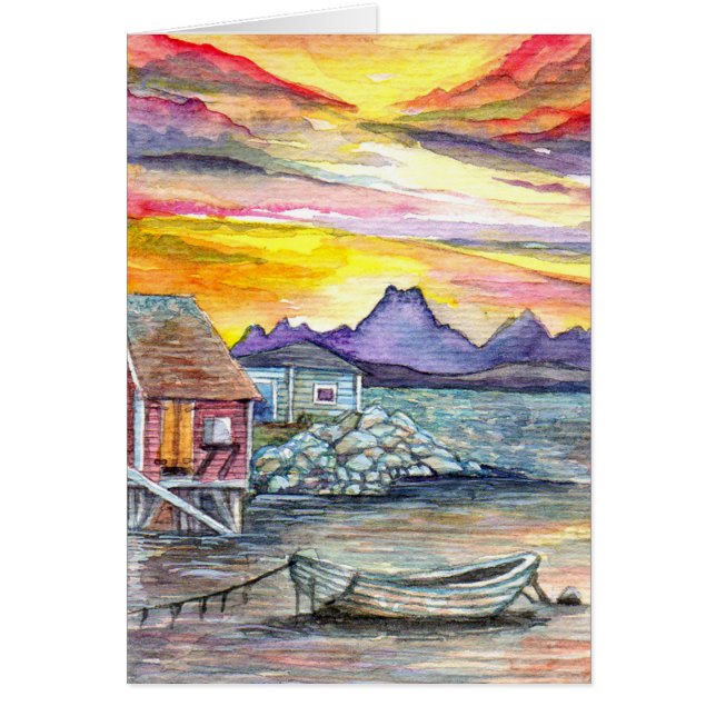 Sunset at Dock (Front)