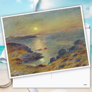 Sunset at Douarnenez Holiday Postcard