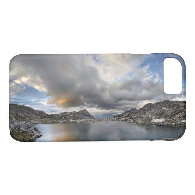 Sunset at Middle Nydiver Lake - Sierra Case-Mate iPhone Case (Back (Horizontal))