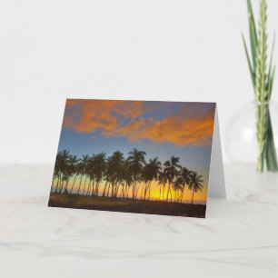 Sunset at National Historic Park Pu'uhonua o Card