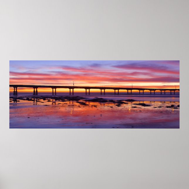 Sunset at Ocean Beach -2006 Poster (Front)