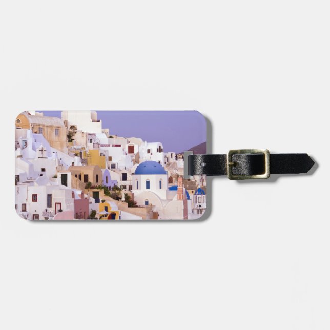Sunset at Oil, Santorini 2 Luggage Tag (Front Horizontal)