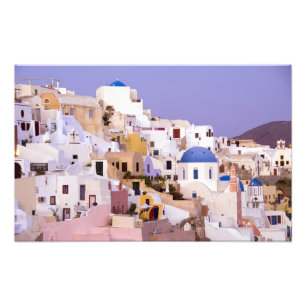 Sunset at Oil, Santorini 2 Photo Print