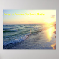Sunset at Panama City Beach Florida