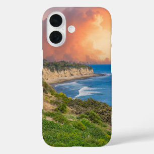 Sunset at Point Dume in Malibu iPhone 16 Case