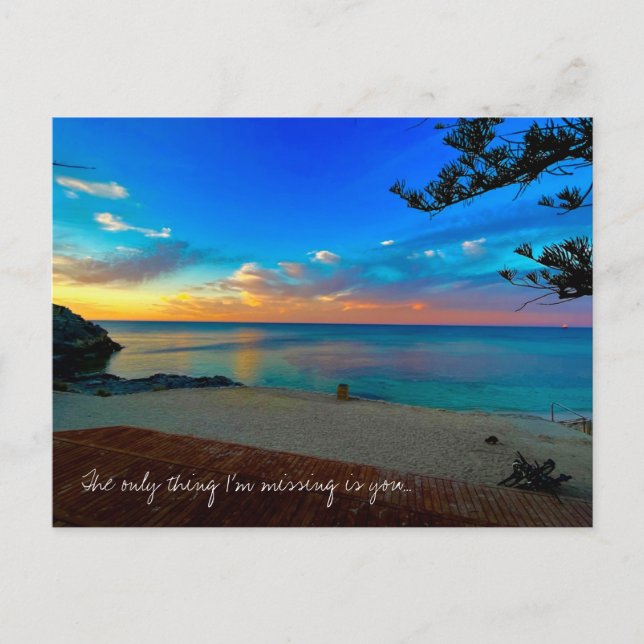Sunset at Rottnest Island, Australia Postcard (Front)