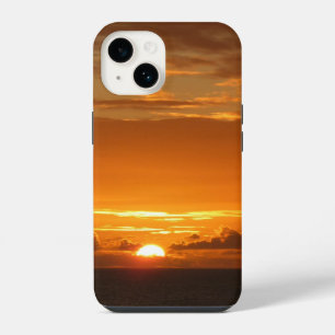 Sunset at Sea I Tropical Colourful Seascape iPhone 14 Case