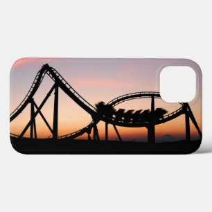 Sunset at Six Flags Magic Mountain iPhone 13 Case