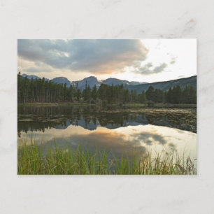 Sunset at Sprague Lake - Rocky Mountain Nat'l Park Postcard