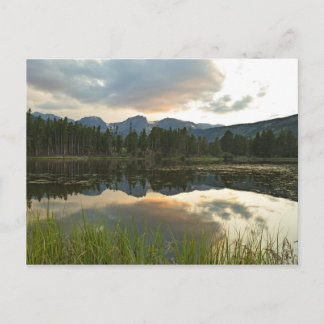 Sunset at Sprague Lake - Rocky Mountain Nat'l Park Postcard