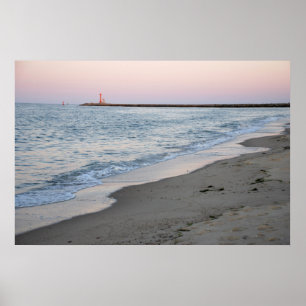 Sunset at the Beach Poster