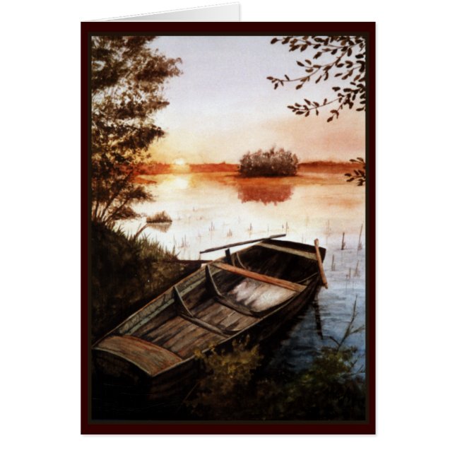 Sunset at the Lake (Front)