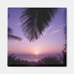 Sunset at West End, Cayman Brac, Cayman Islands, Magnet