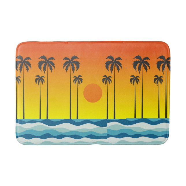 Sunset Bath Mat (Front)