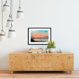 Sunset Beach Art Print