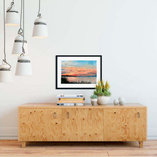 Sunset Beach Art Print (Creator Uploaded)
